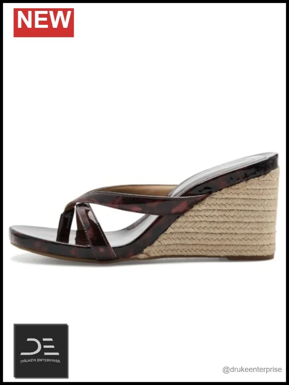 Dolce Vita Helan Wedge Heel Sandals Suede Slingback Espadrille